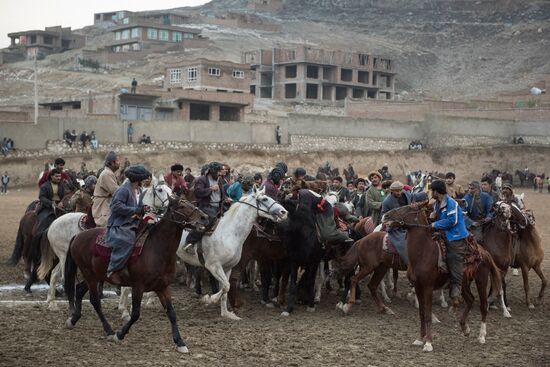 Buzkashi national game