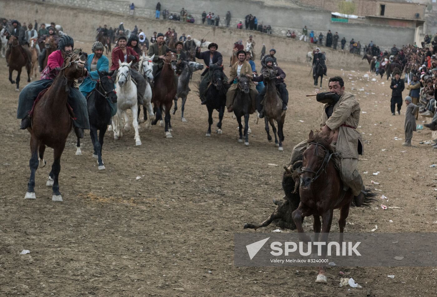 Buzkashi national game