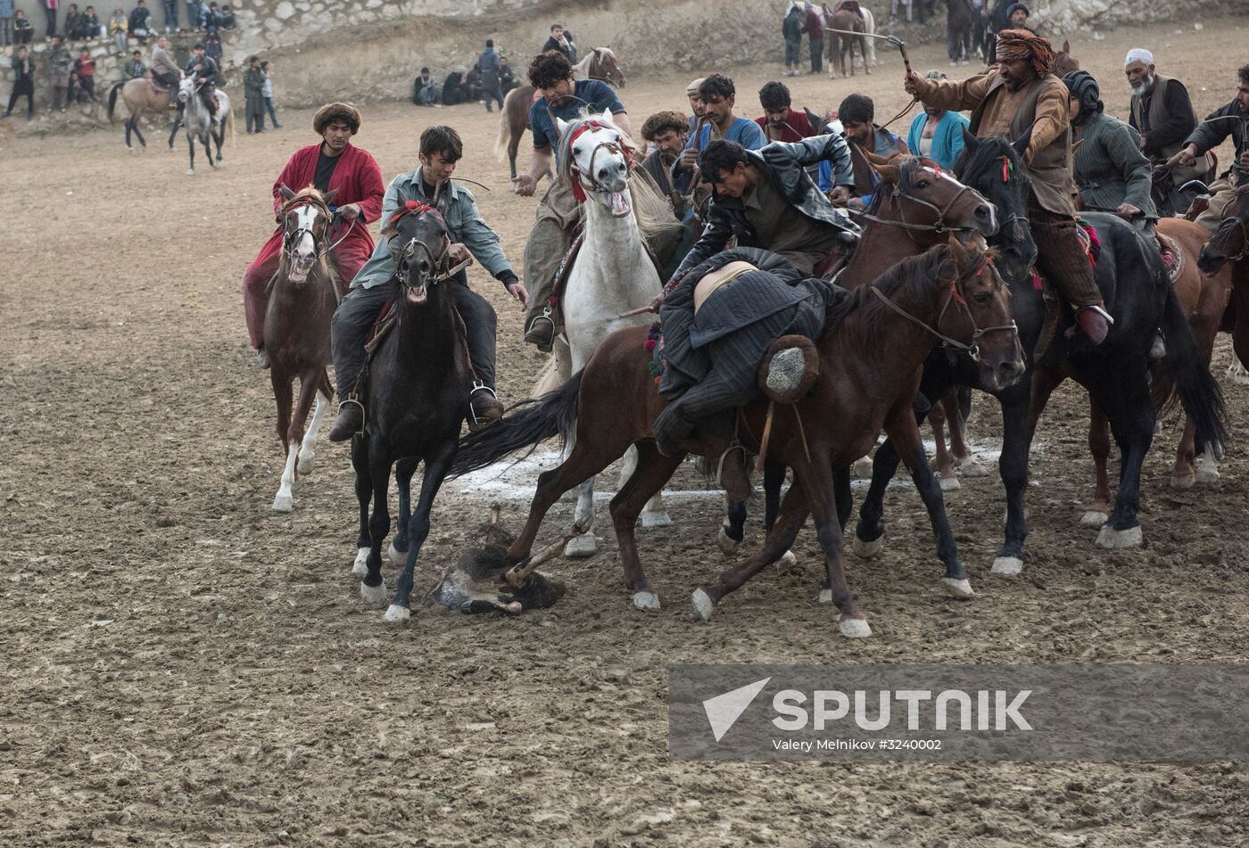 Buzkashi national game