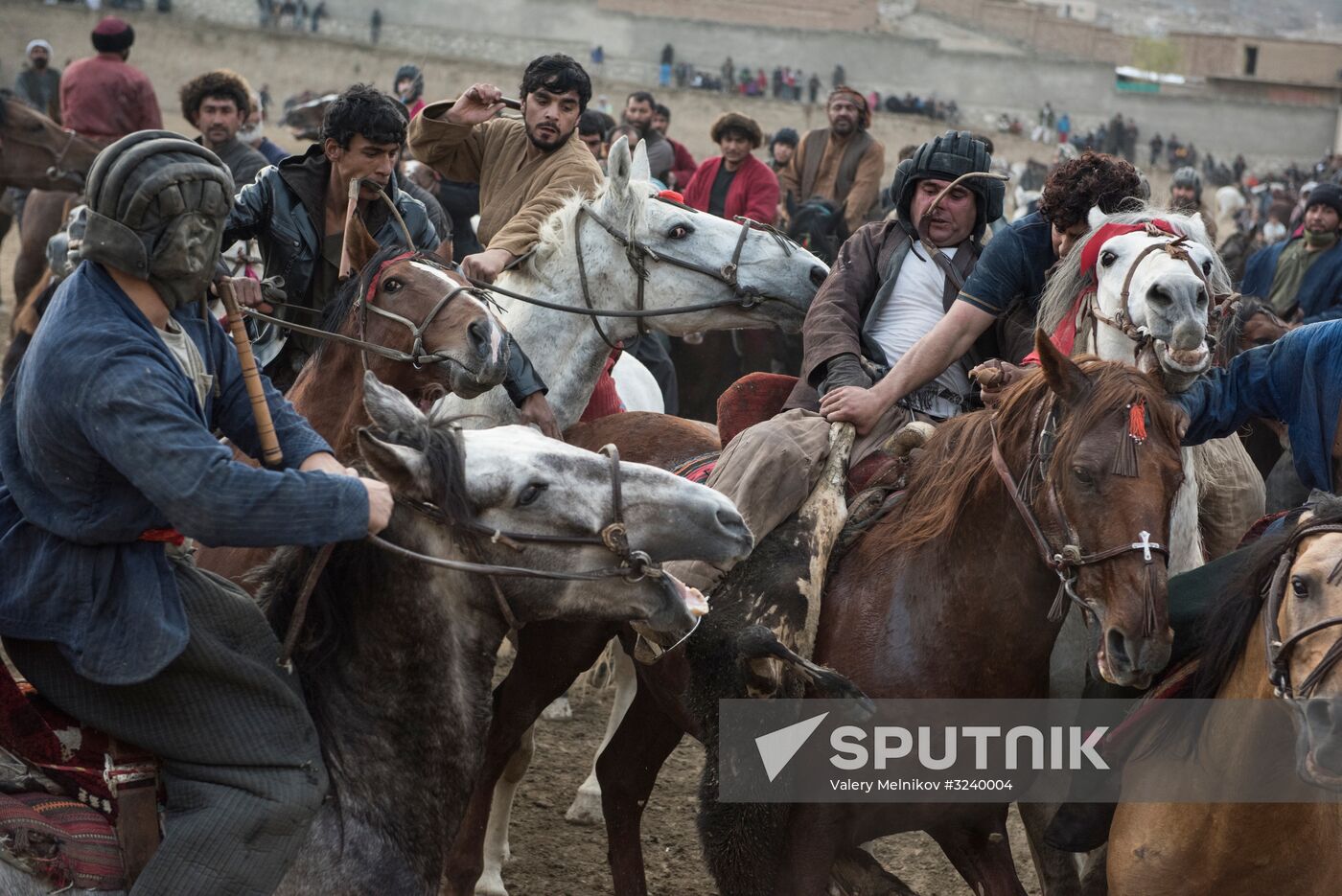Buzkashi national game