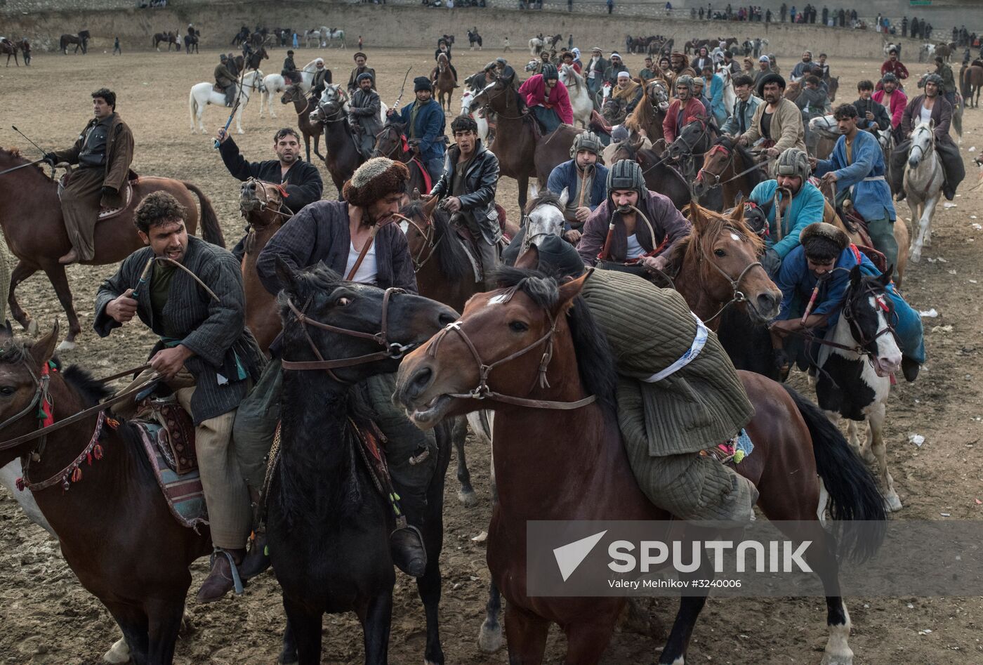 Buzkashi national game