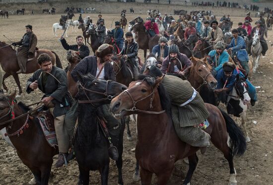 Buzkashi national game