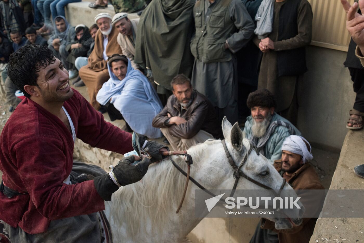 Buzkashi national game