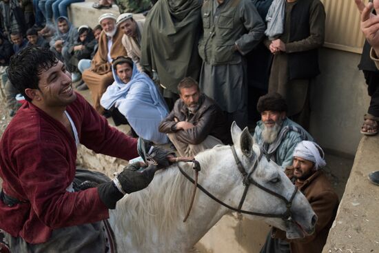 Buzkashi national game