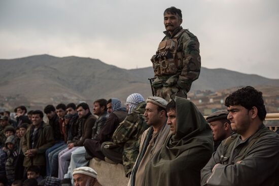 Buzkashi national game