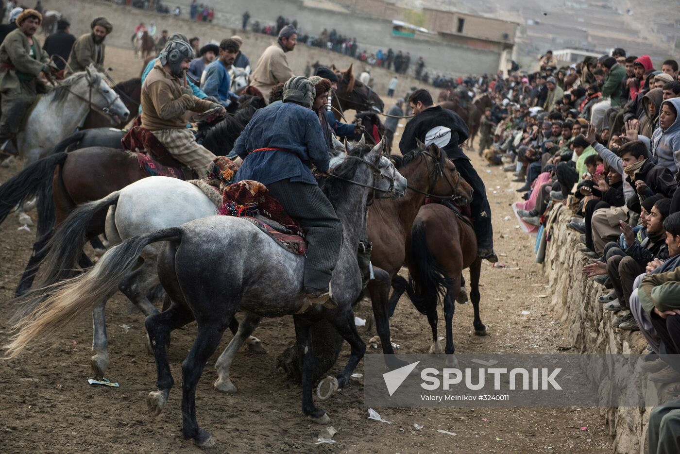 Buzkashi national game