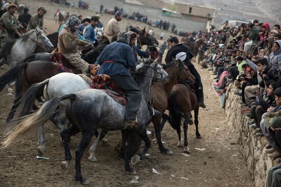 Buzkashi national game