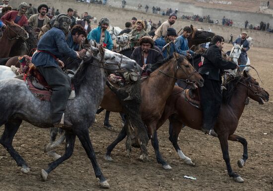 Buzkashi national game
