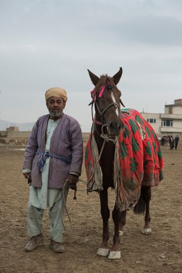 Buzkashi national game