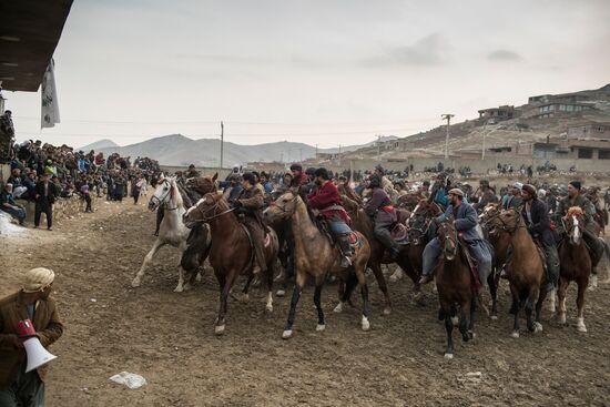 Buzkashi national game