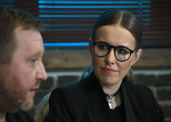 Expert discussion with Ksenia Sobchak