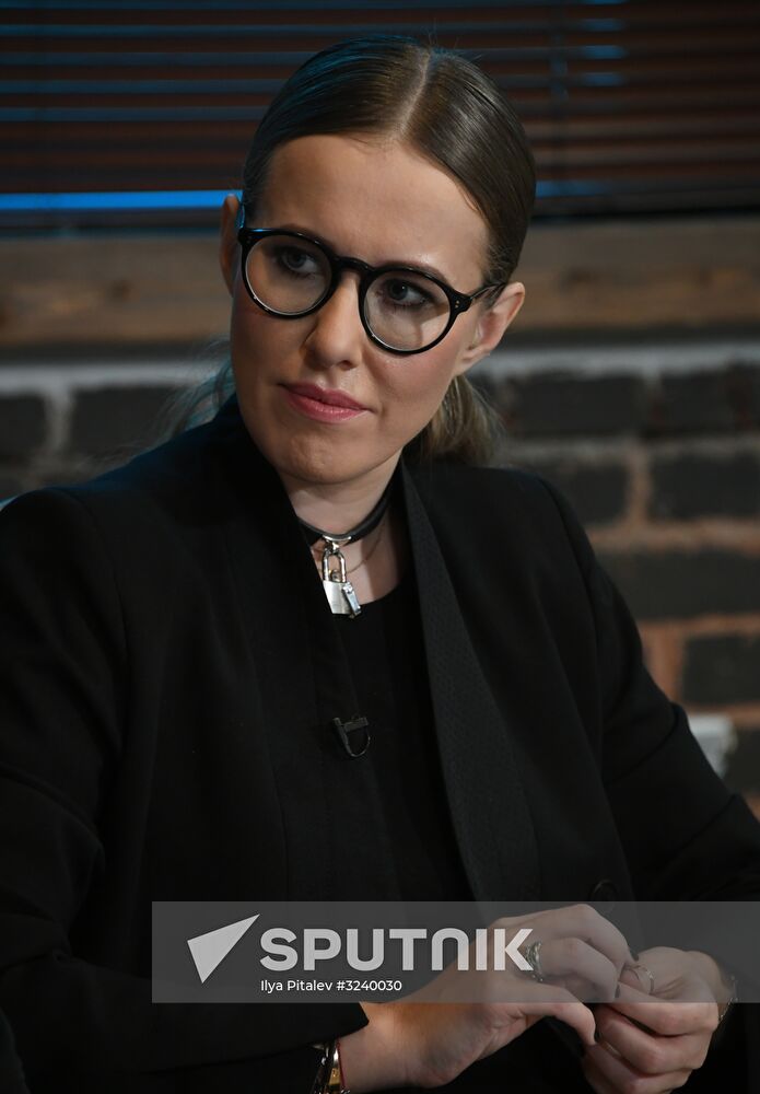 Expert discussion with Ksenia Sobchak