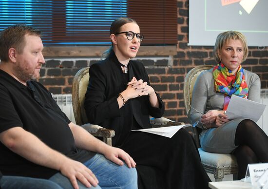 Expert discussion with Ksenia Sobchak