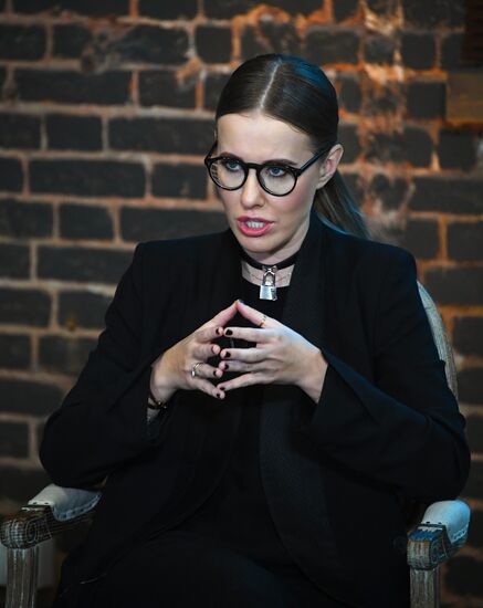 Expert discussion with Ksenia Sobchak