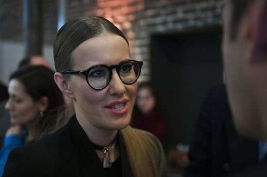 Expert discussion with Ksenia Sobchak