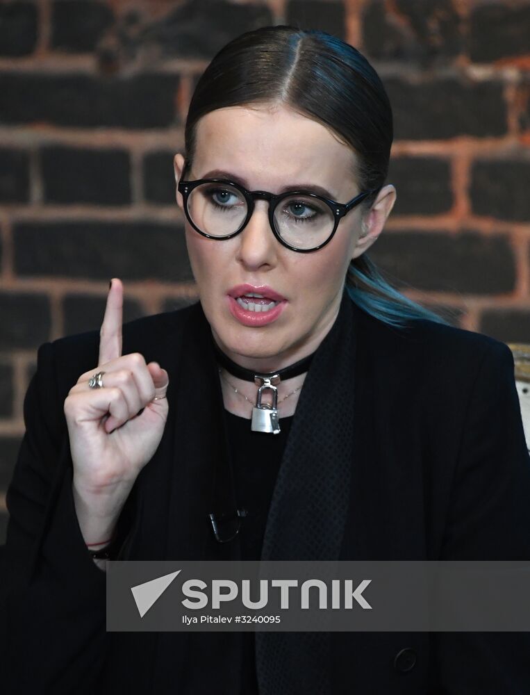 Expert discussion with Ksenia Sobchak