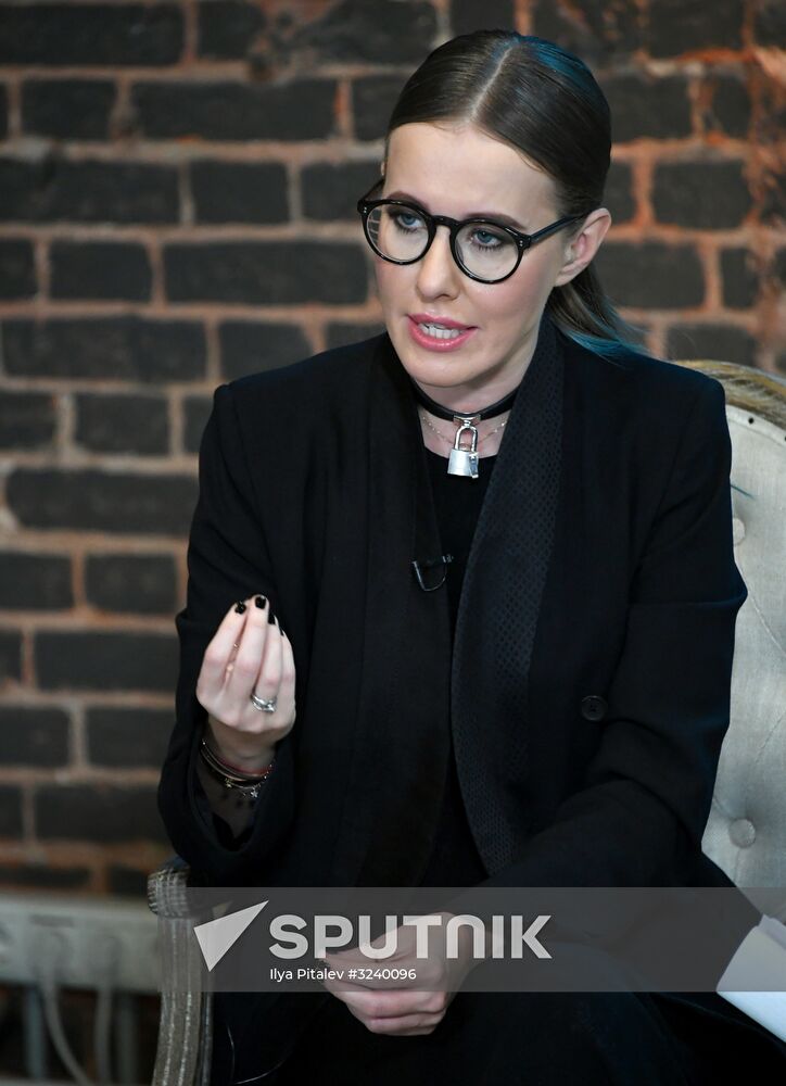 Expert discussion with Ksenia Sobchak