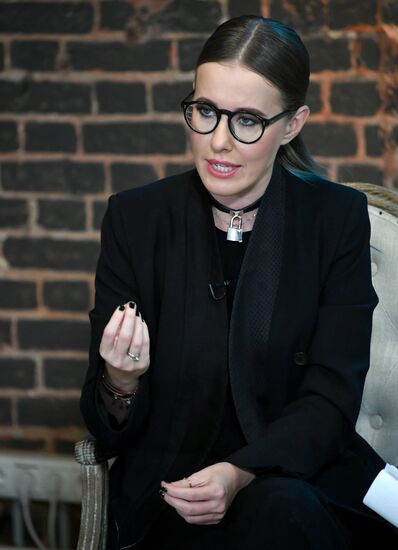 Expert discussion with Ksenia Sobchak