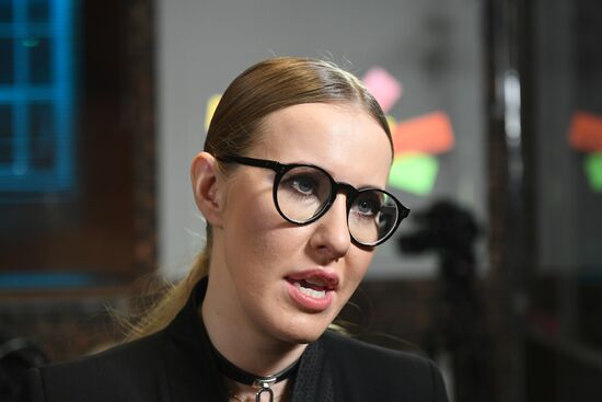 Expert discussion with Ksenia Sobchak