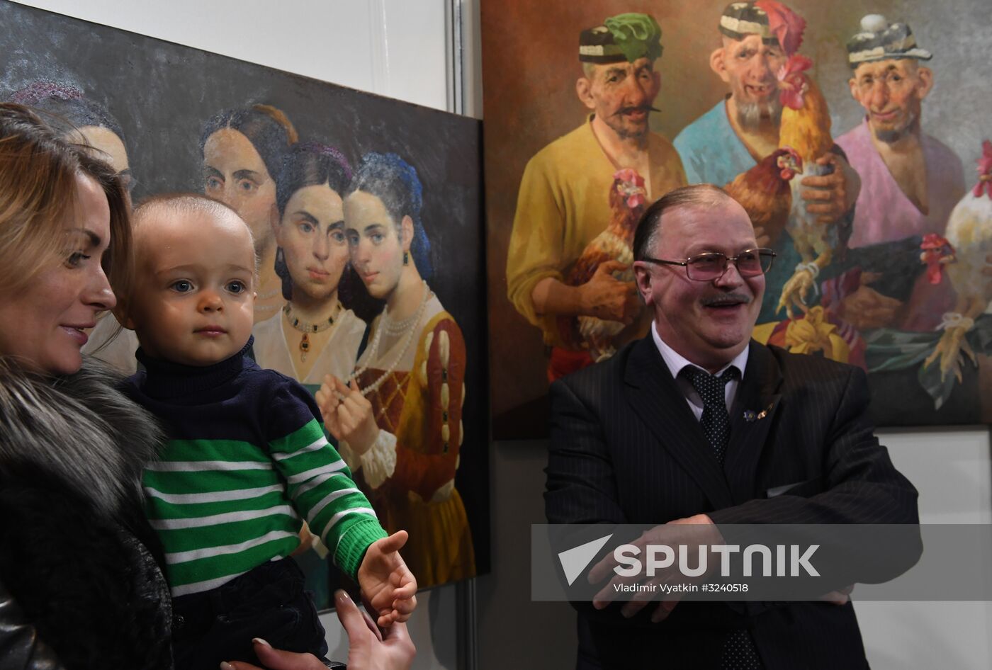 Opening of Russian Art Week International Exhibition of Modern Art