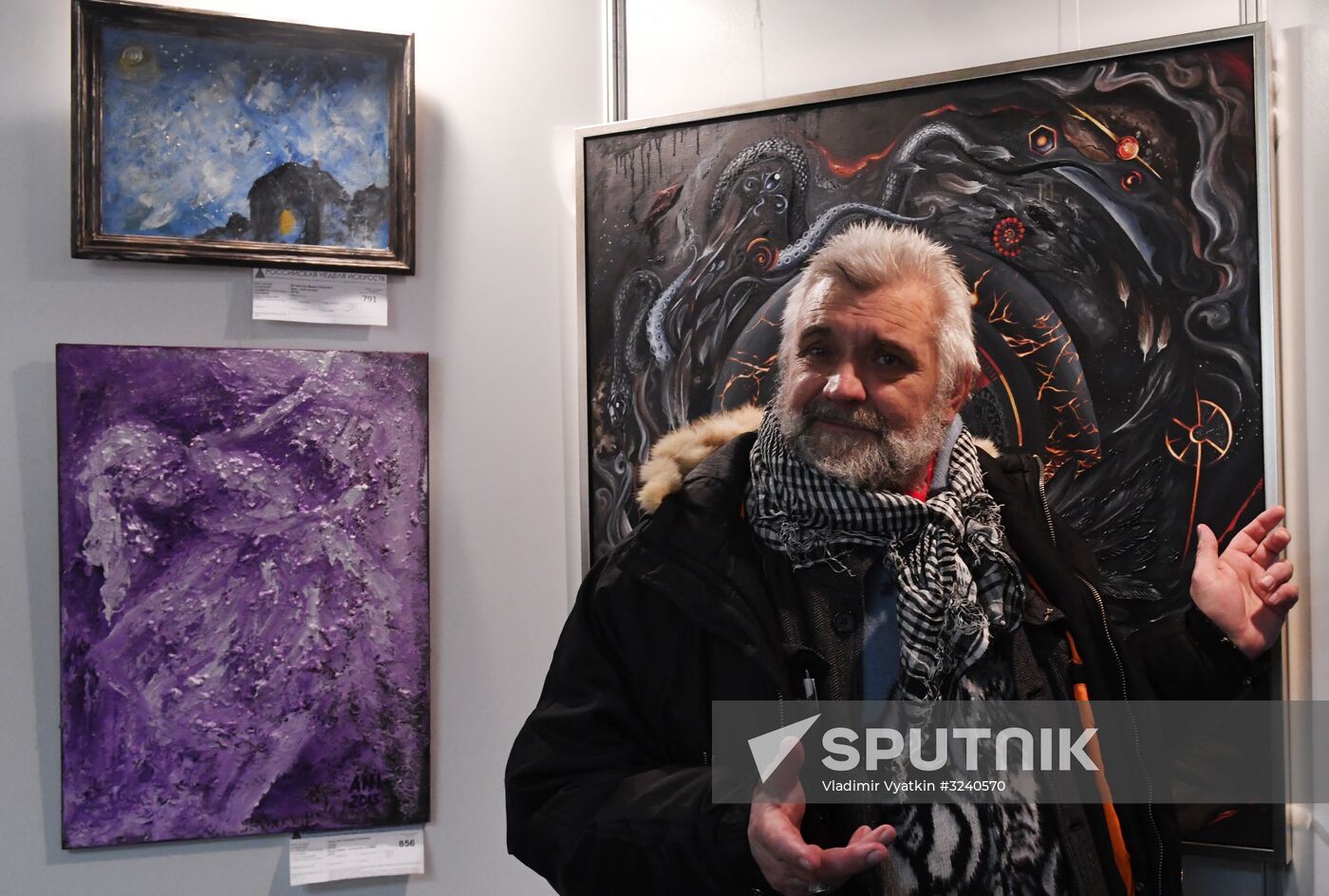 Opening of Russian Art Week International Exhibition of Modern Art