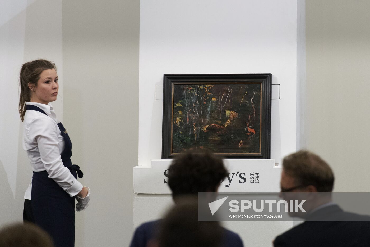 Winston Churchill's last picture put up for auction