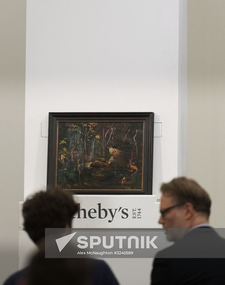 Winston Churchill's last picture put up for auction