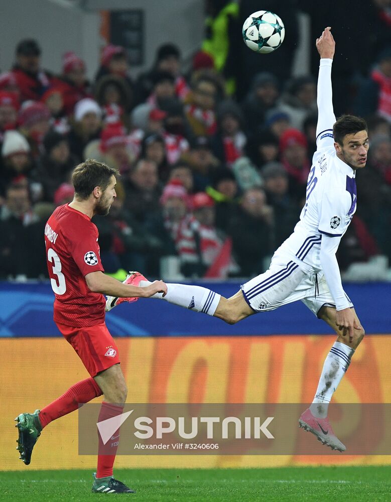 Football. UEFA Champions League. Spartak vs. Maribor