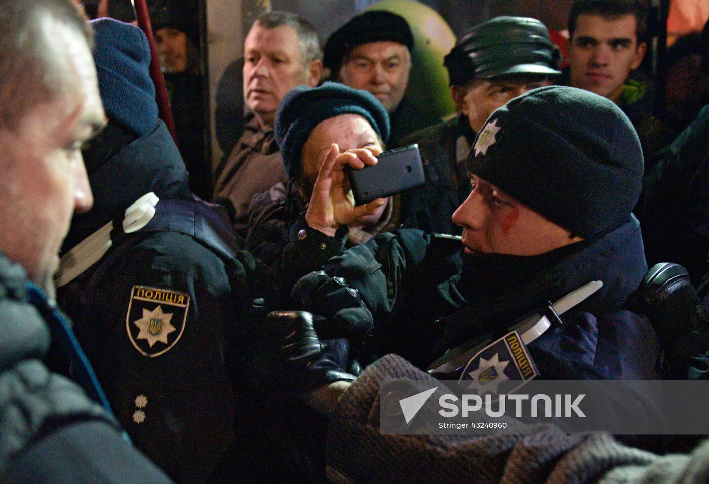 Maidan anniversary rally in Kiev