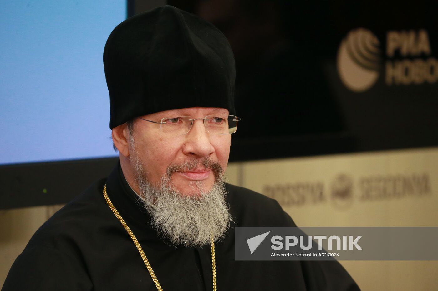 News conference on opening of Bishops' Council of Russian Orthodox Church