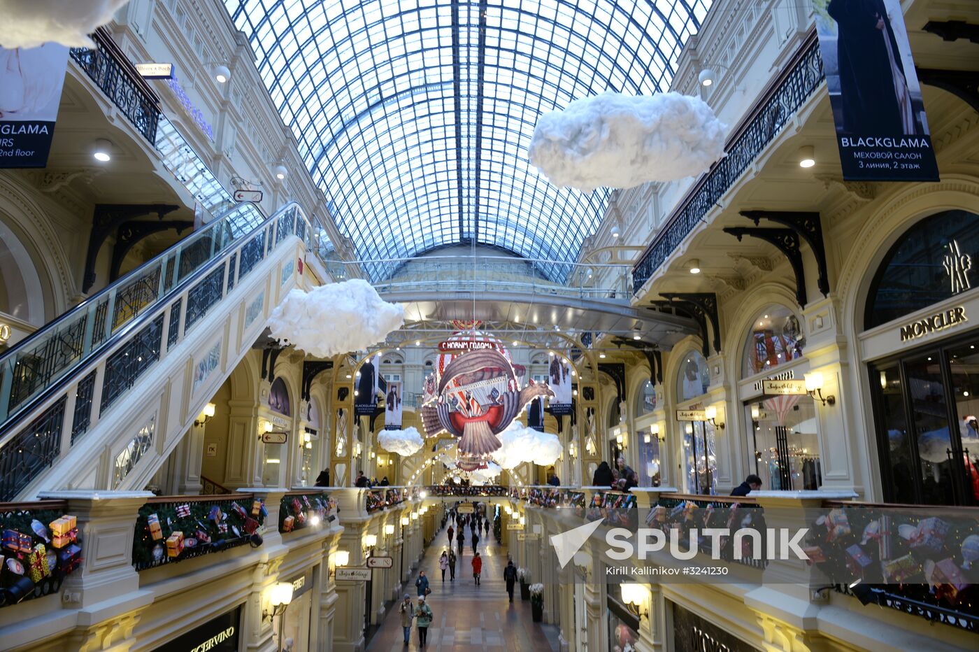 GUM department store ahead of New Year