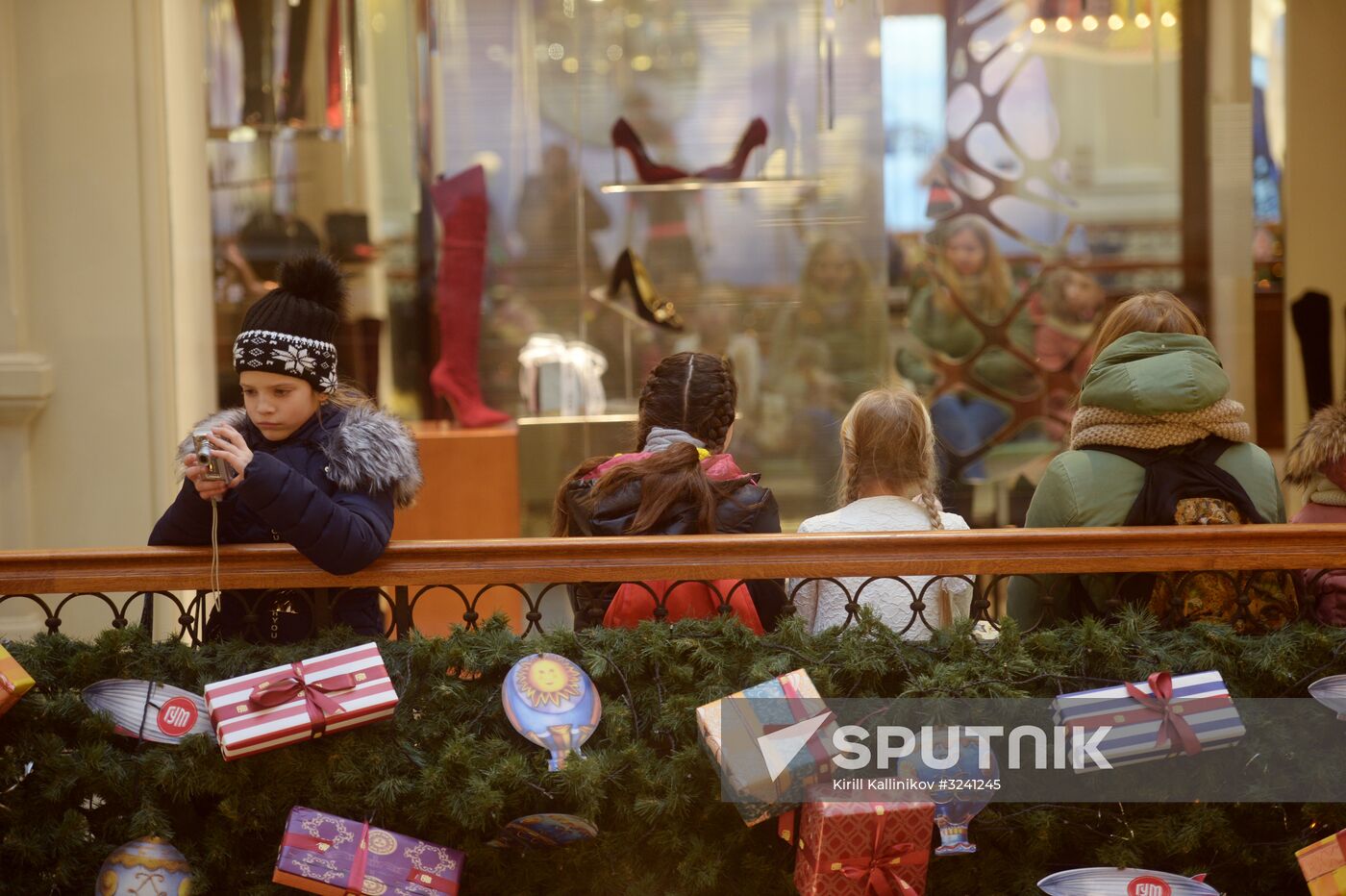 GUM department store ahead of New Year