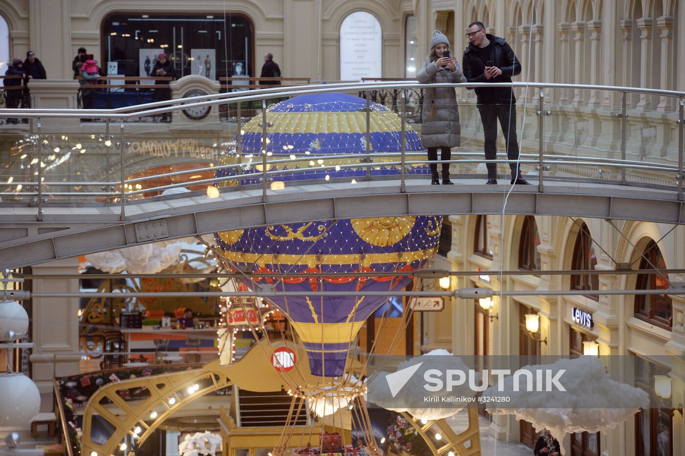GUM department store ahead of New Year