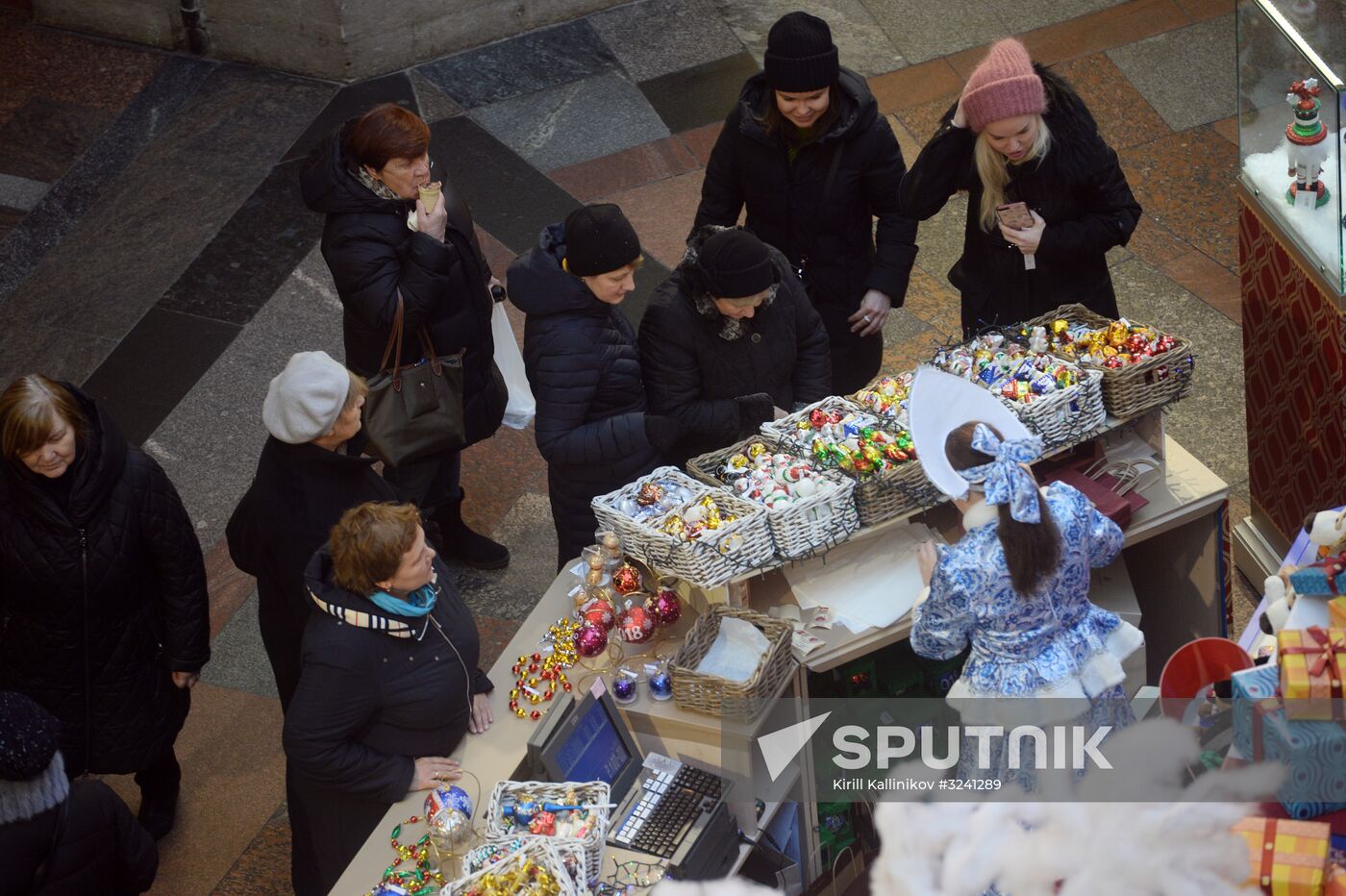 GUM department store ahead of New Year