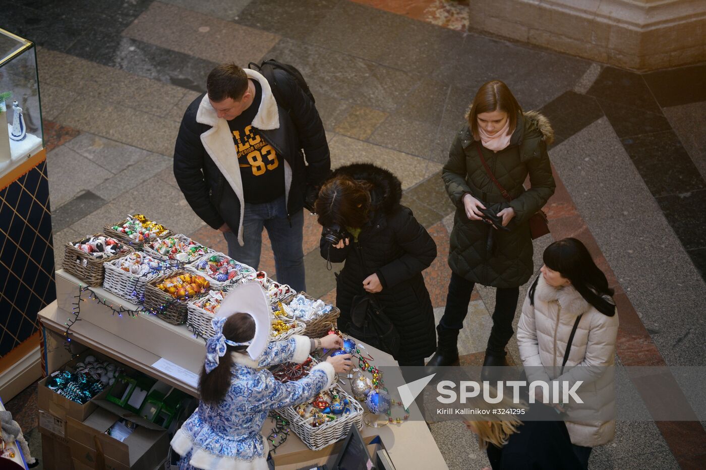 GUM department store ahead of New Year