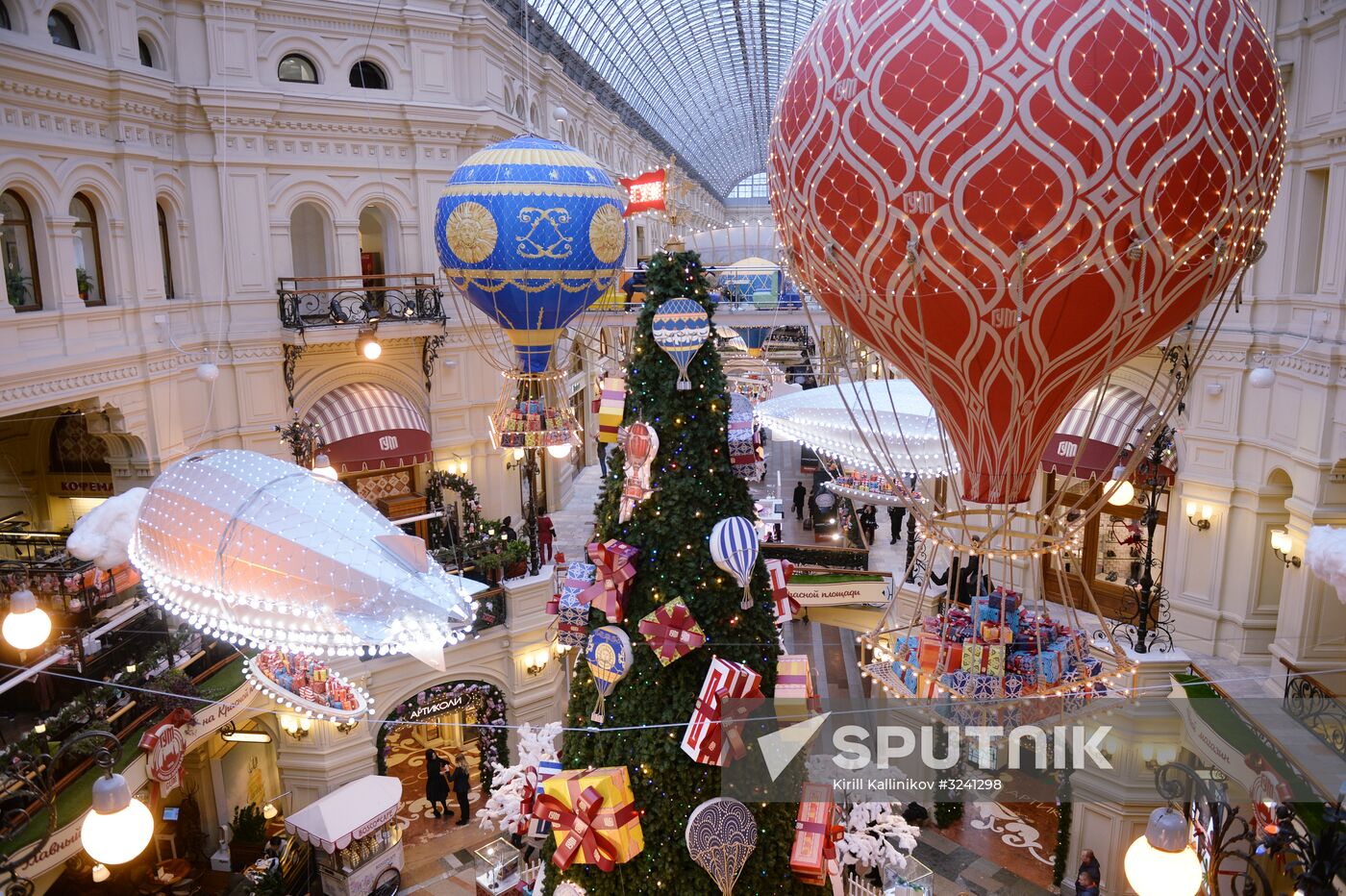 GUM department store ahead of New Year