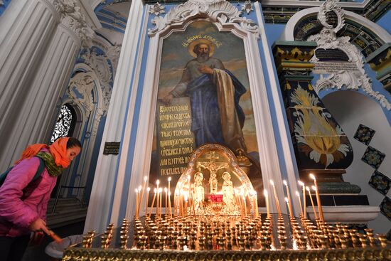 Liturgy in Cathedral of Christ the Savior