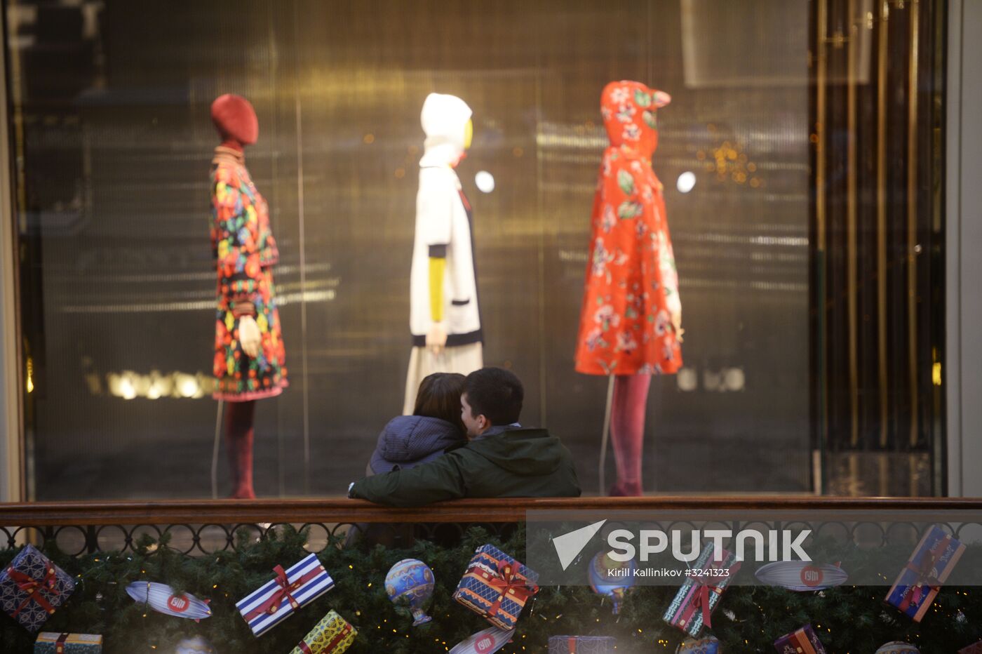 GUM department store ahead of New Year