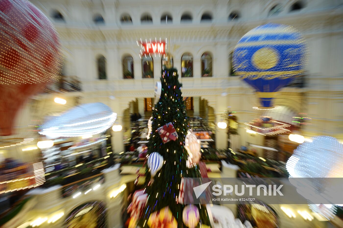 GUM department store ahead of New Year