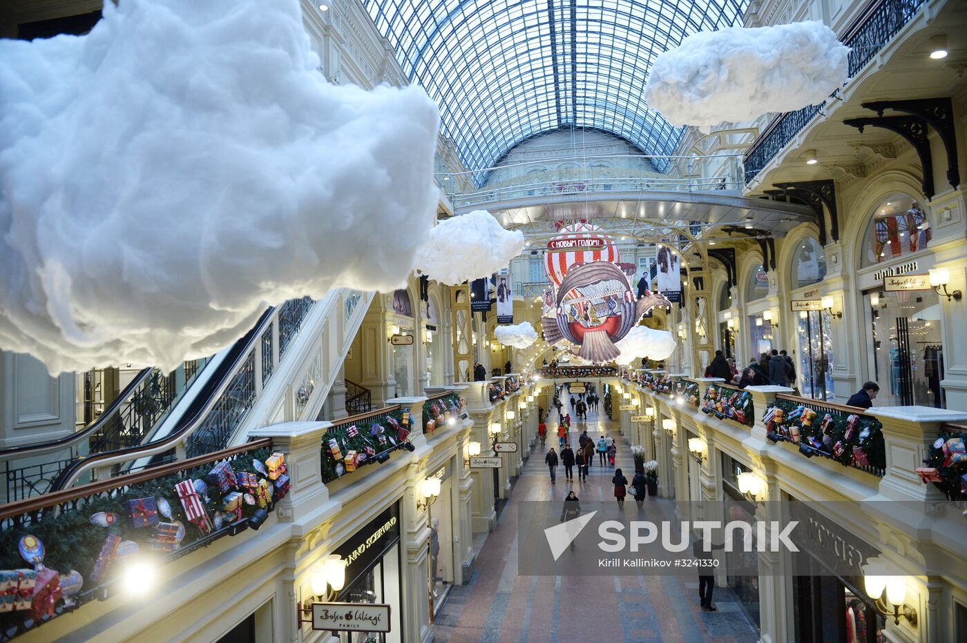 GUM department store ahead of New Year