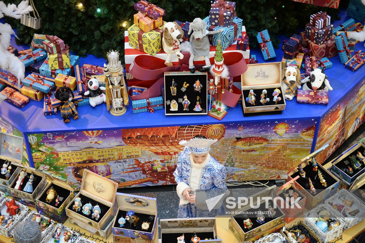 GUM department store ahead of New Year