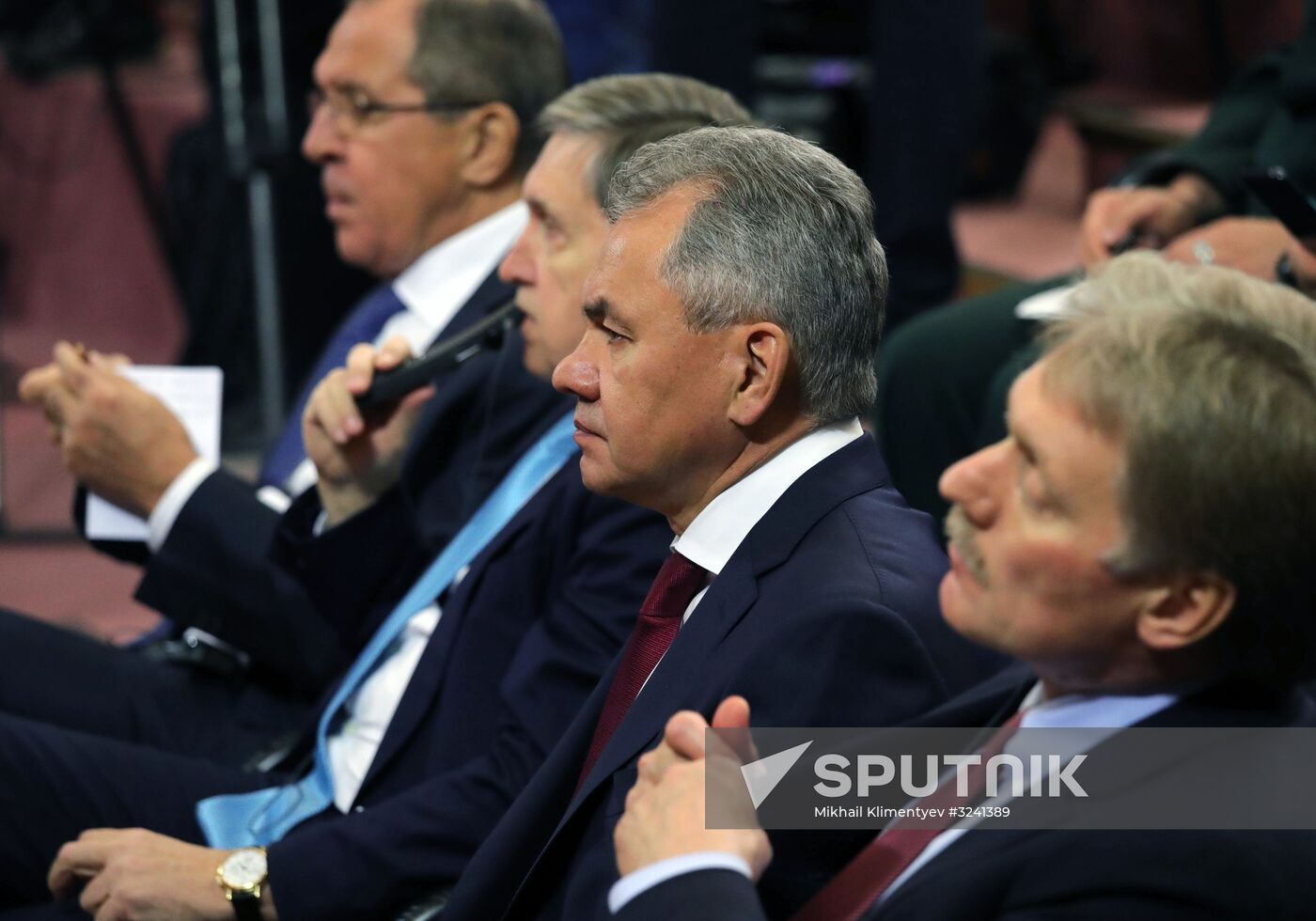 Meeting of Russian President Vladimir Putin, President of Iran Hassan Rouhani and President of Turkey Recep Tayyip Erdogan