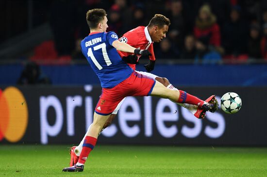 Football. UEFA Champions League. CSKA vs. Benfica