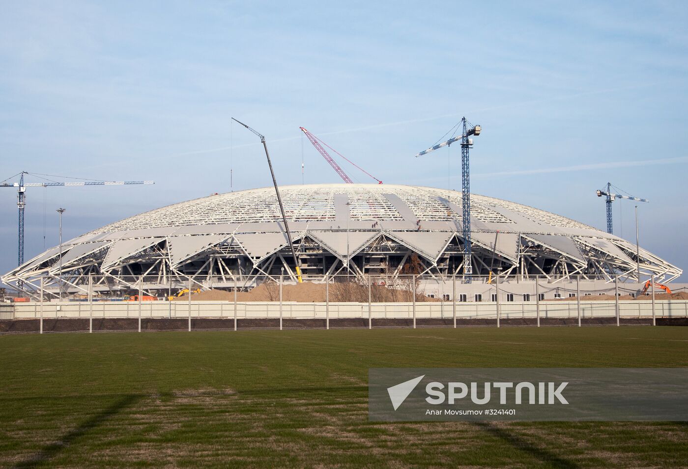 Samara Arena stadium construction site