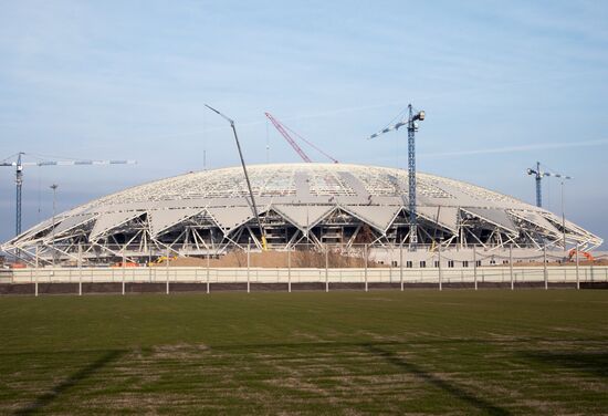 Samara Arena stadium construction site
