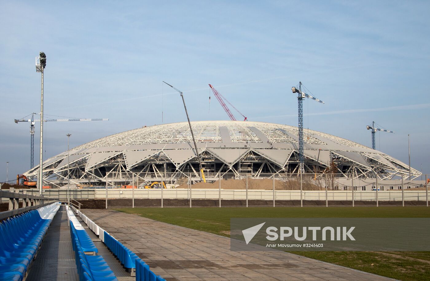 Samara Arena stadium construction site