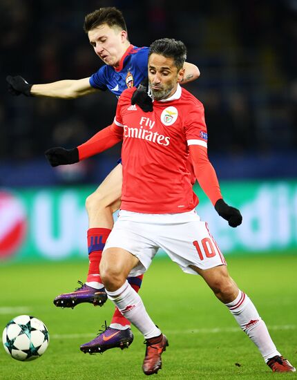 Football. UEFA Champions League. CSKA vs. Benfica