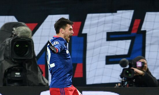 Football. UEFA Champions League. CSKA vs. Benfica