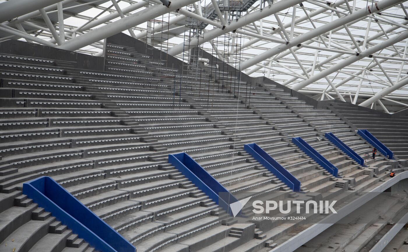 Samara Arena stadium construction site