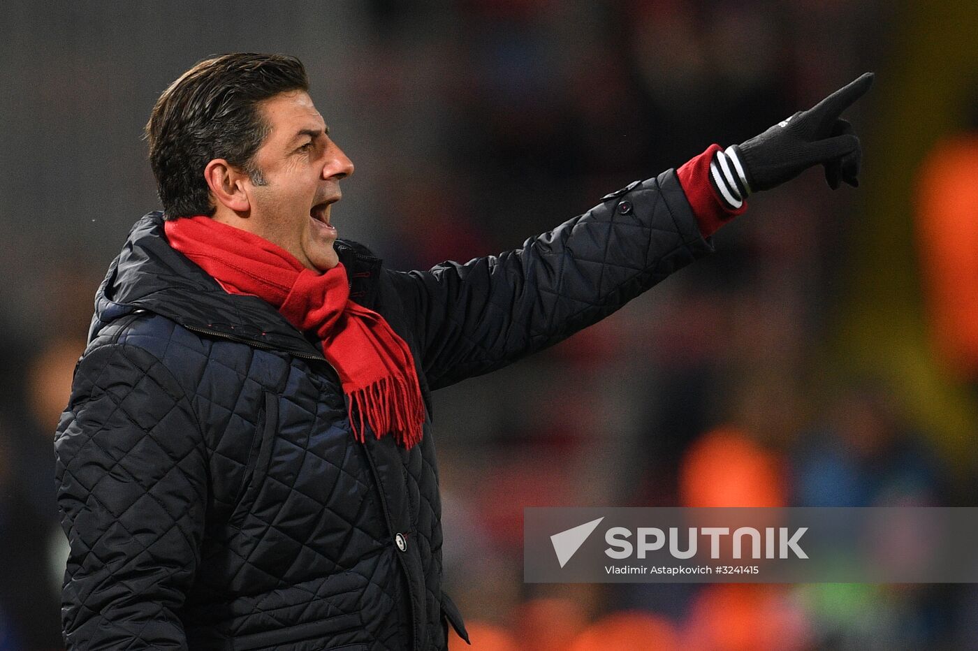 Football. UEFA Champions League. CSKA vs. Benfica